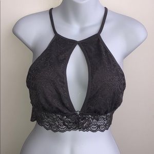 Gray bralette